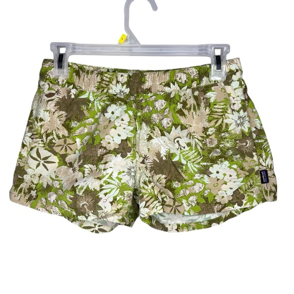 Patagonia barely baggies shorts Women's tropical Green Floral Size small - Picture 2 of 6